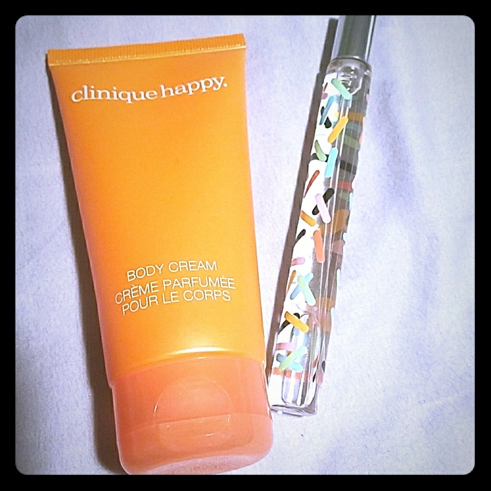 Clinque happy body cream 2.5 fl oz